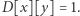 [x][y]=1. D 