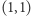 |(1,1) 