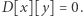 [x][y]=0.D 