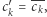  ′ -- |ck = ck,