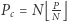 |P = N ⌊P⌋ c N 