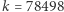 k | = 78498 