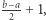  b− a- | 2 + 1,