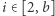 |i∈[2,b] 