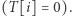 |(T[i] = 0).