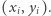 |(xi,yi).