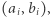 (ai,bi),