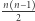 n -n−1- 2 