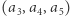 (a3,a4,a5) 