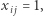 |xi j = 1, 