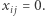 xi j = 0. 