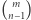 m (n−1) 