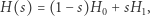 (s)=(1−s)H0+sH1, H 