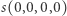 |s(0,0,0,0) 