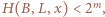 |H(B, 
