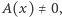 |A(x)