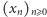 (xn)nE0 