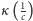 κ( 1c) 