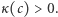 κ(c) > 0. 
