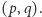 |(p,q). 