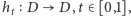 D,t∈[0,1],ht D 
