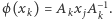 ϕ (x ) = A k