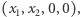 |(x1,x2,0,0),