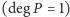 (degP = 1) 