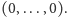 (0,...,0).