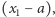 (x1− a),