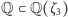 |Q ⊂ Q( ζ3) 