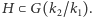 (k2/k1).H 