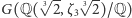 3√3√ (Q(2,ζ32)/Q)G 