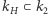 kH ⊂ k2 