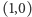 (1,0) 