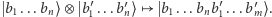  ′ ′ ′ ′ b1...bn⟩⊗ b1...bn⟩( b1...bnb1...bm.⟩ 