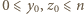 0 ⩽y0,z0 ⩽ n 