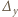 ∆ y 