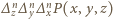  n n n |∆z∆ y∆xP(x, y,z) 