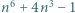 n6 + 4n3− 1 