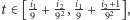  i i i i+1 t∈ [19-+ 292, 19 +-292 ],