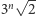  √ -- |3n 2 