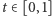 |t∈ [0,1] 