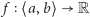  f ⟨a,b⟩ R 