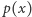 p(x) 