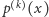  k p (x) 