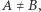 A