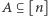 A 