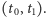 (t0,t1). 