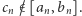 |cn /∈ [an, bn]. 